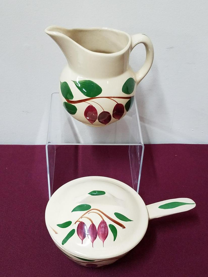 2 Pcs Teardrop Watt Pottery (1 of 3)