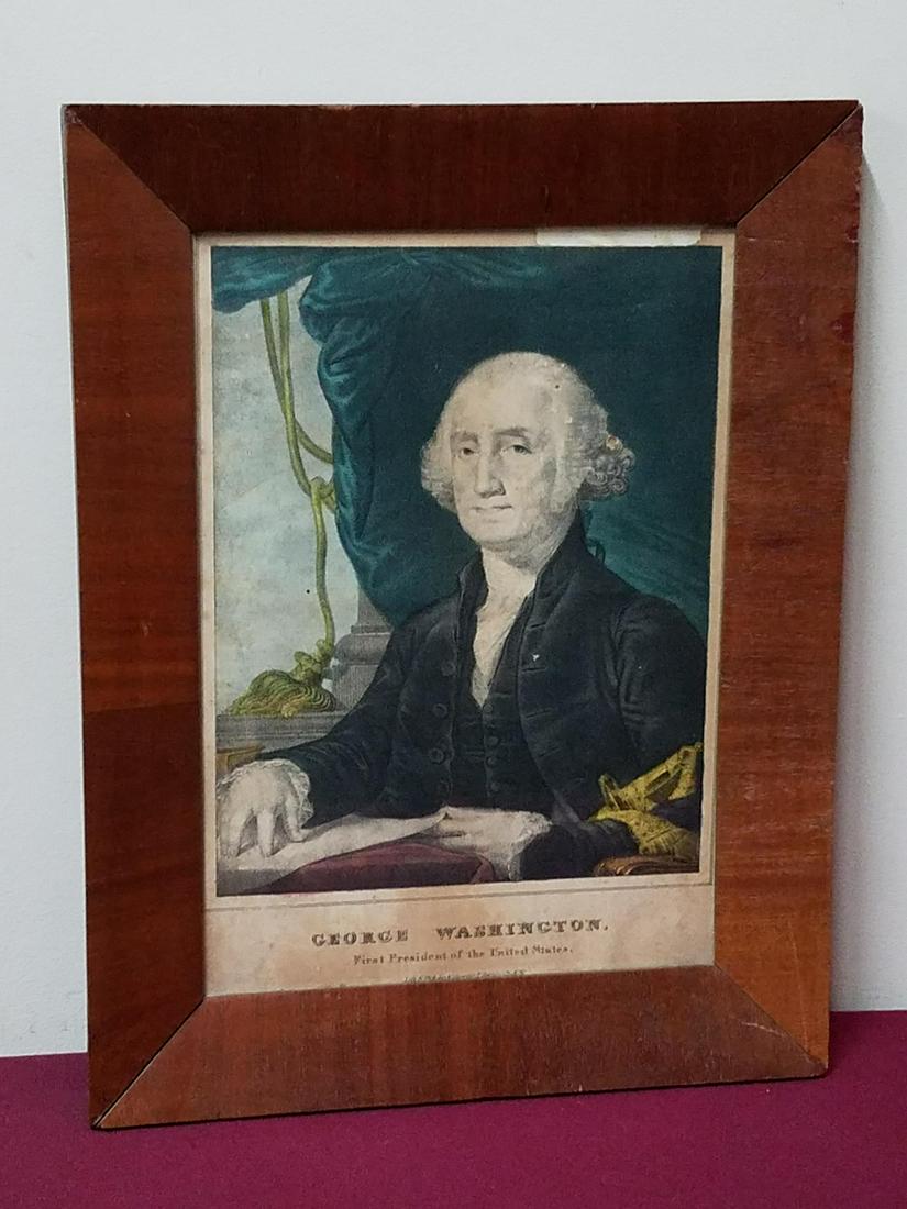 N. Currier George Washington Print (1 of 2)