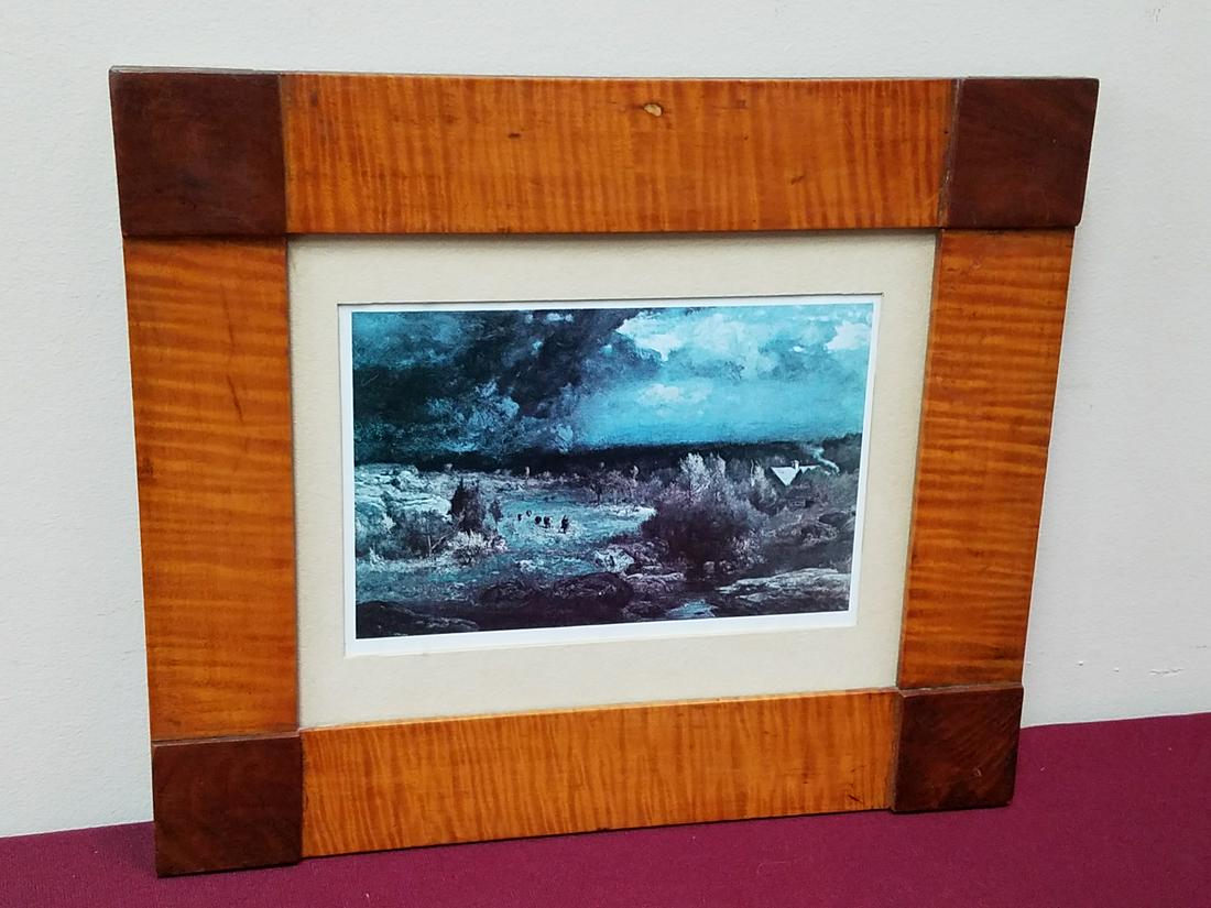 Tiger Maple and Cherry Antique Frame (1 of 5)