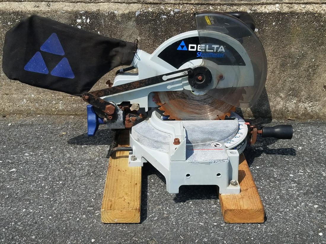 Delta shopmaster 2024 chop saw