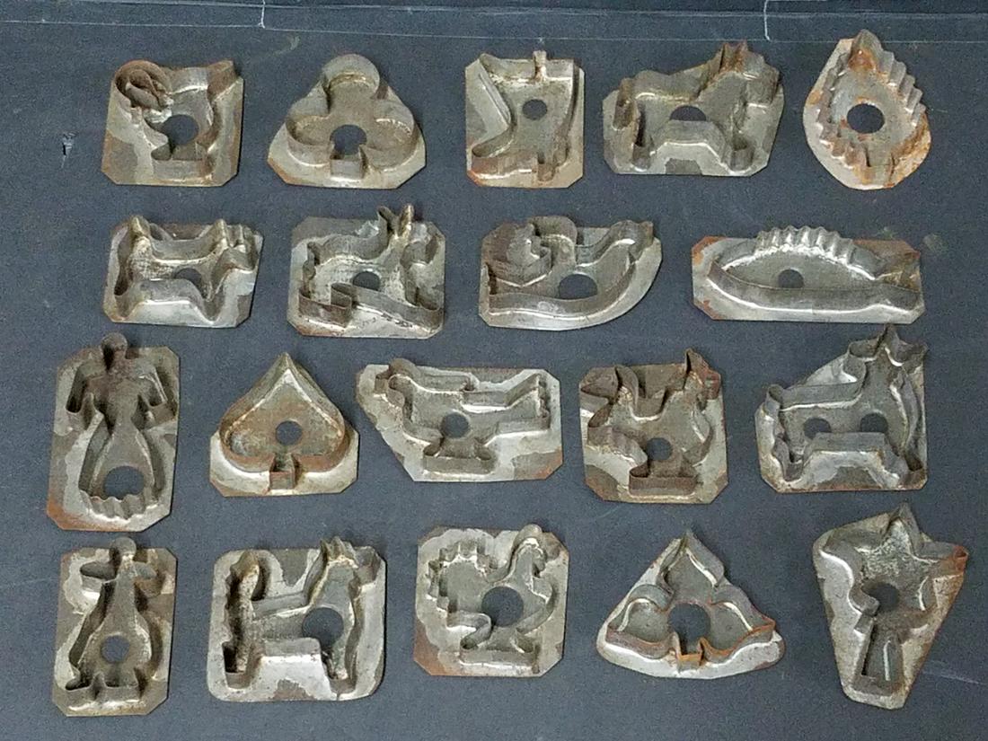 19 Antique Cookie Cutters (1 of 1)
