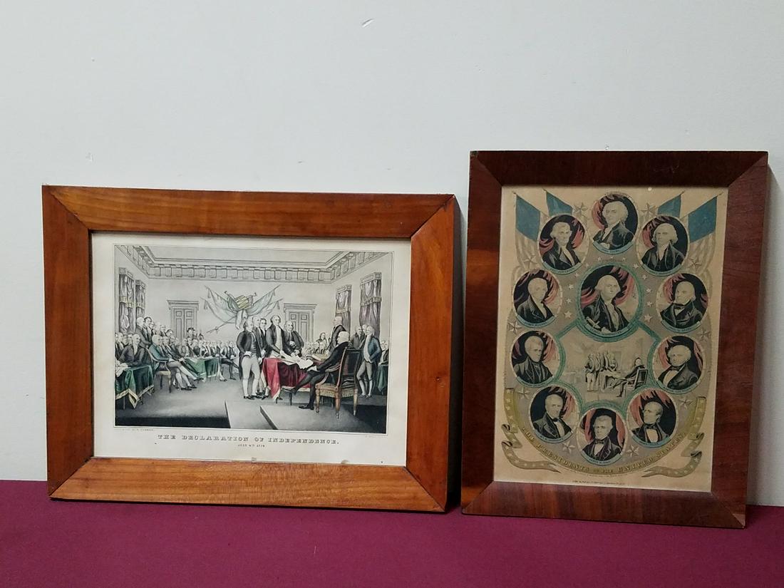 2 N. Currier Prints (1 of 5)