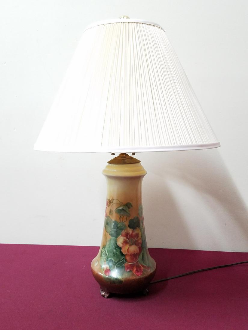 Floral Porcelain Table Lamp (1 of 2)