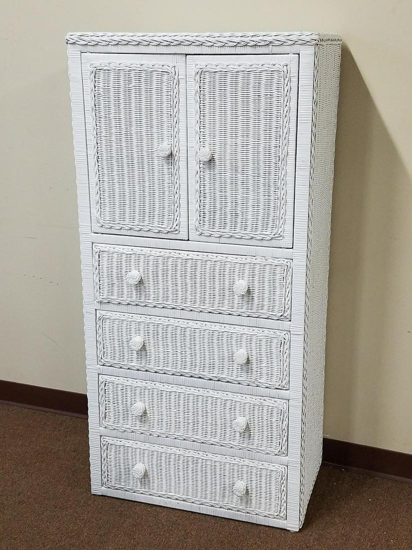 Wicker Cabinet (1 of 2)