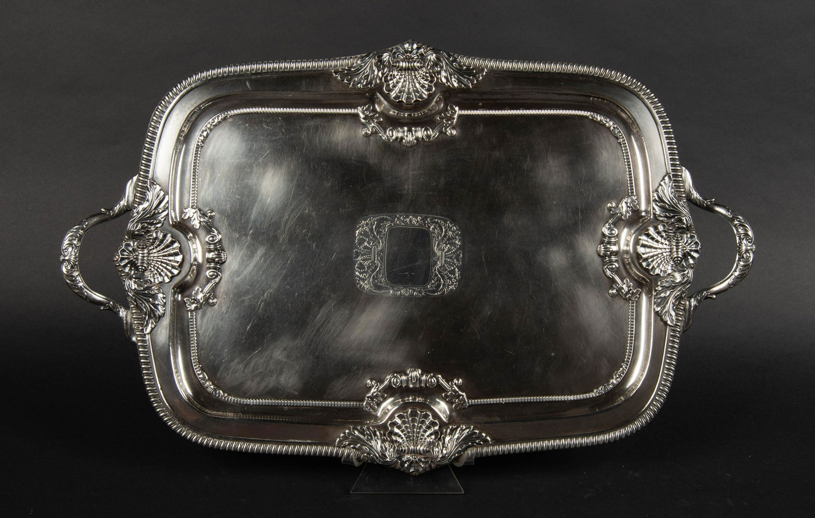 Sheffield Silver on Copper Serving Tray (1 of 1)