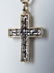 14k and 1.13 CTW Diamond Cross Necklace - 3