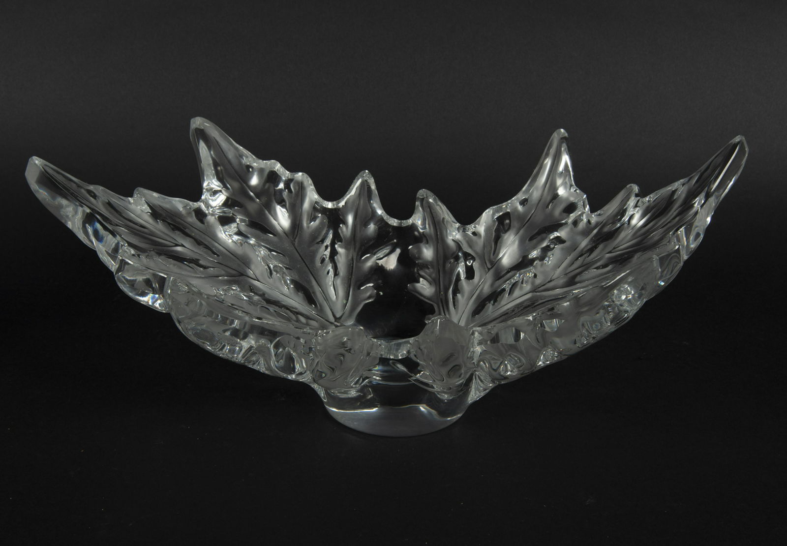Lalique France Champs-Elysees Crystal Bowl (1 of 2)