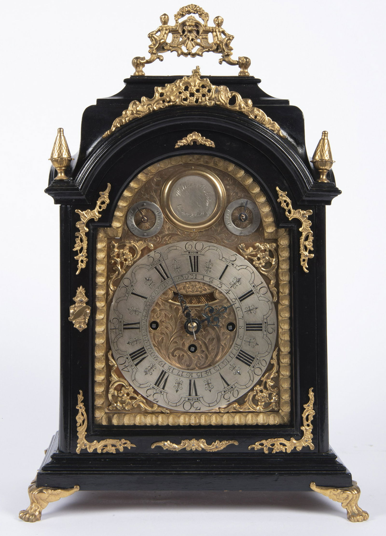 William Webster George III Bracket Clock (1 of 6)