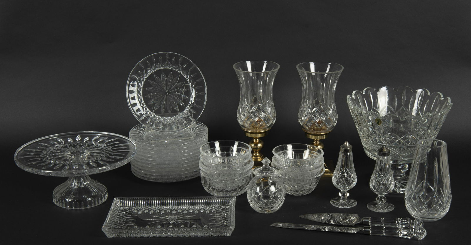 32 Pcs Waterford Lismore Crystal (1 of 2)