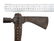 Native American Pipe Tomahawk - 3