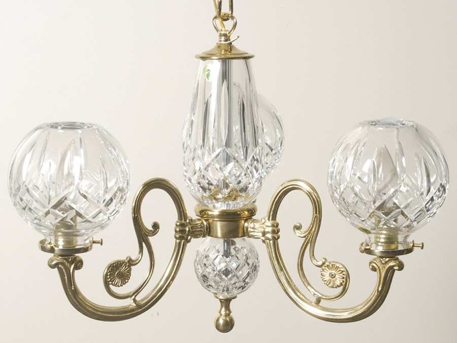 Waterford Lismore 3 Arm Chandelier (1 of 1)