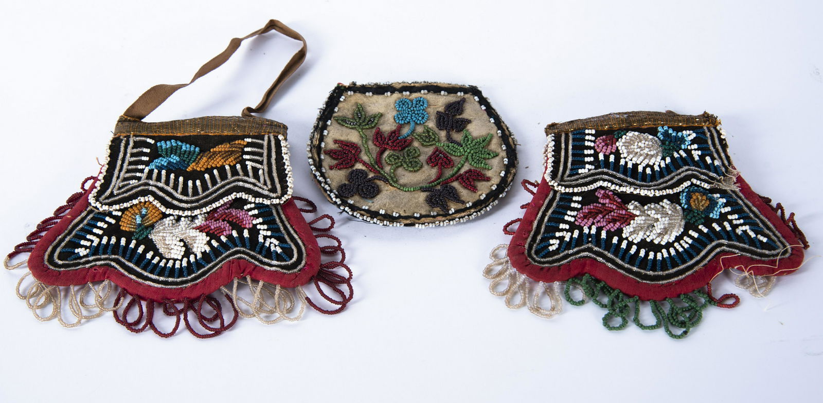 3 Mohawk Beaded Bags (1 of 2)