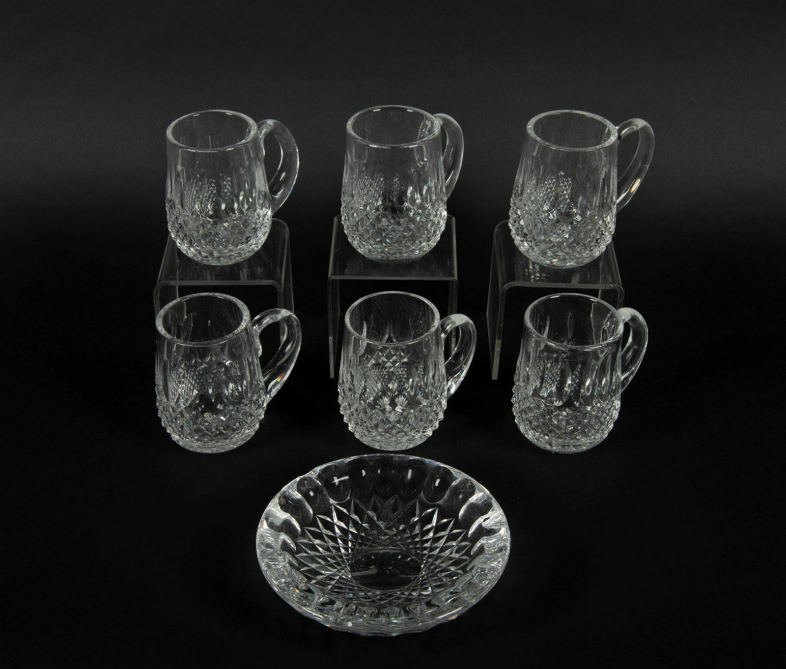 7 Pcs Waterford Colleen Short Stem Crystal (1 of 2)