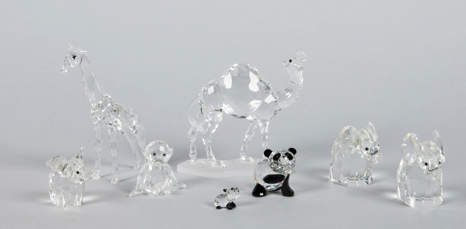 8 Swarovski Wildlife Animal Figurines (1 of 2)