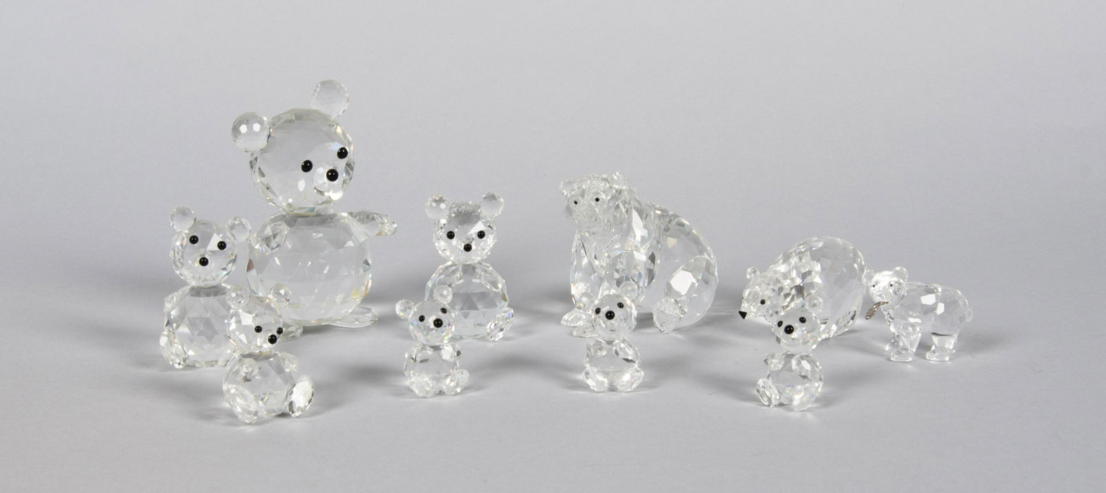 10 Swarovski Bear Figurines (1 of 3)