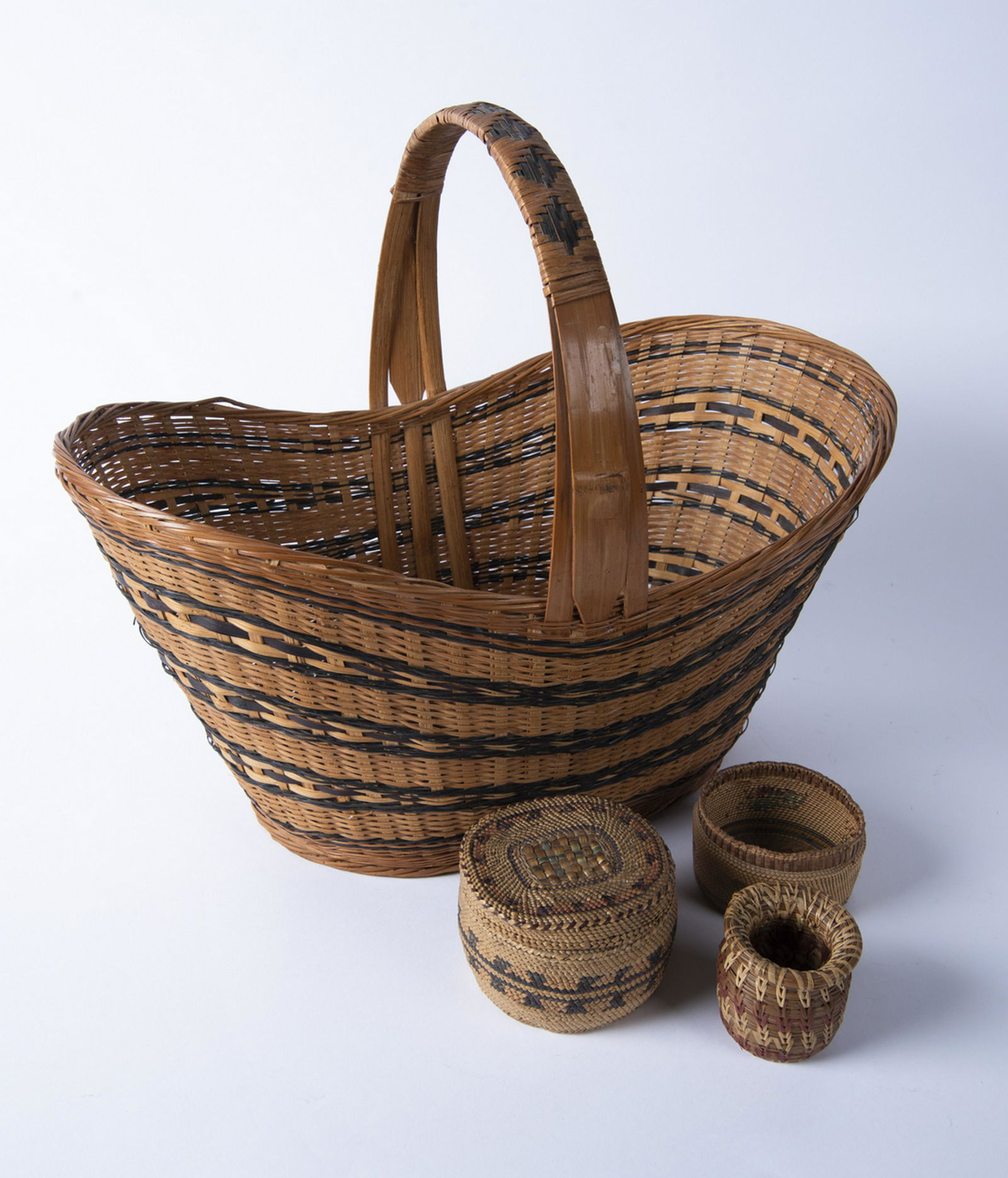 4 Woven Baskets incl Pima (1 of 2)
