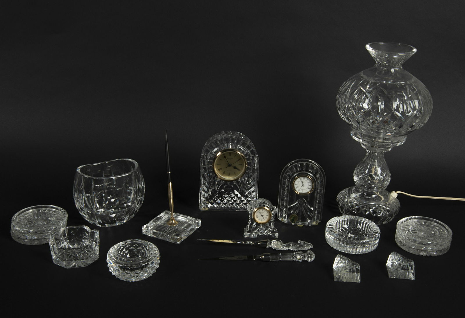 19 Pcs Waterford Desk and Tableware (1 of 2)