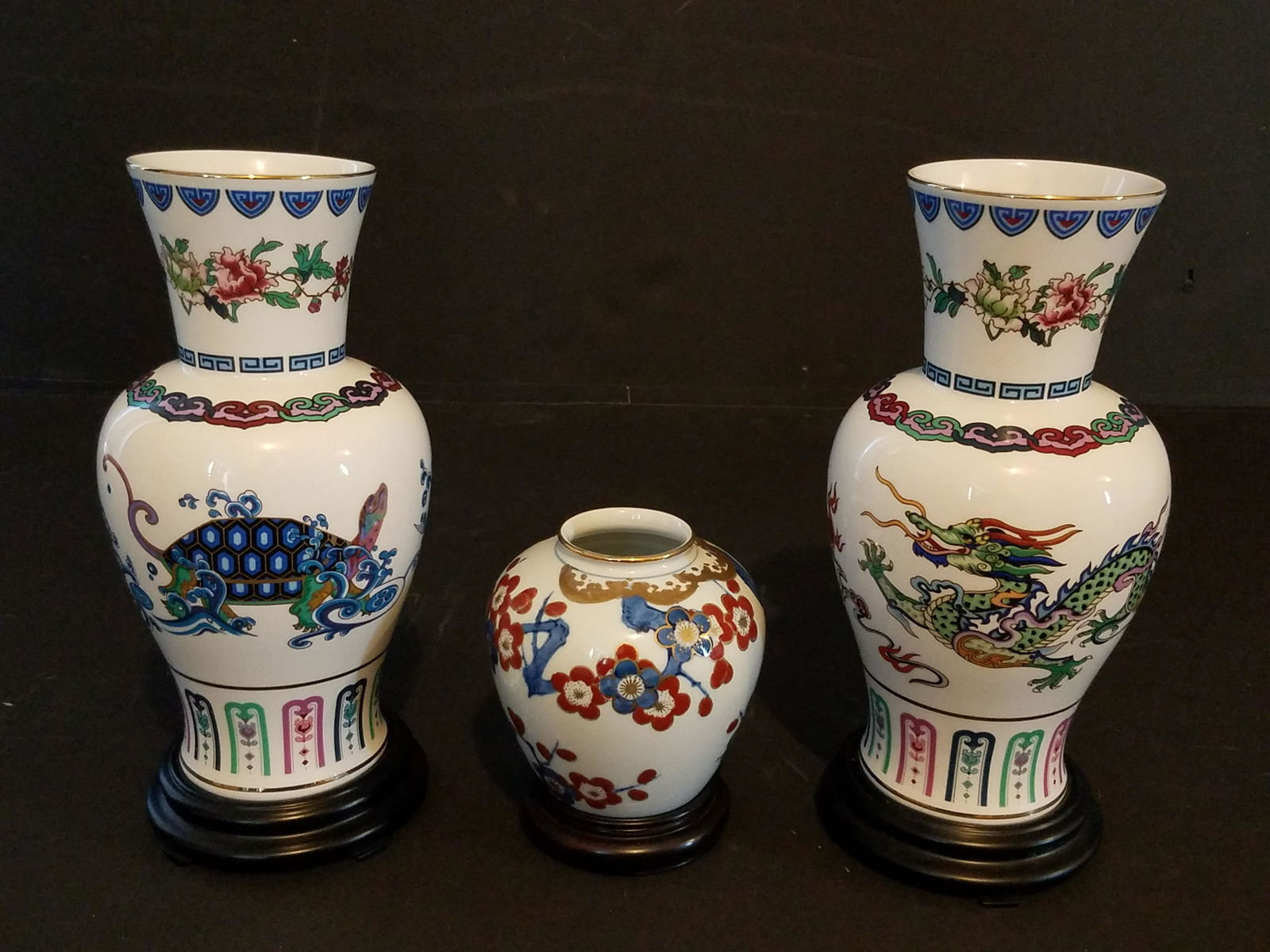 3 Vases incl. 2 Franklin Mint (1 of 4)
