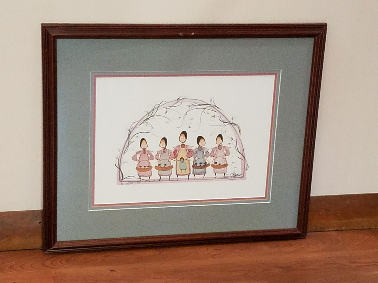 P. Buckley Moss "Maids in a Row" Print (1 of 5)