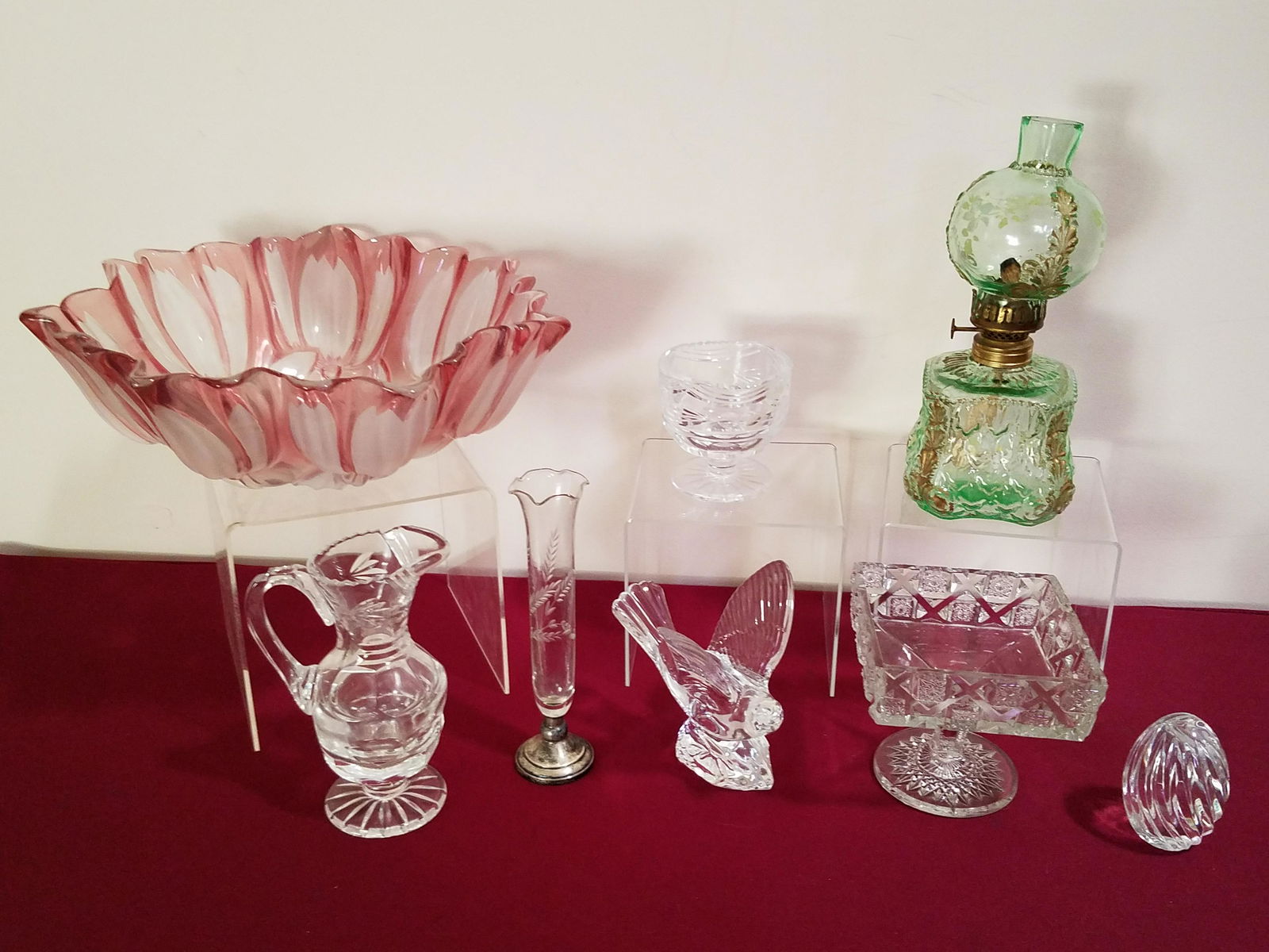 8 Pcs Glass incl Oil Lamp (1 of 4)