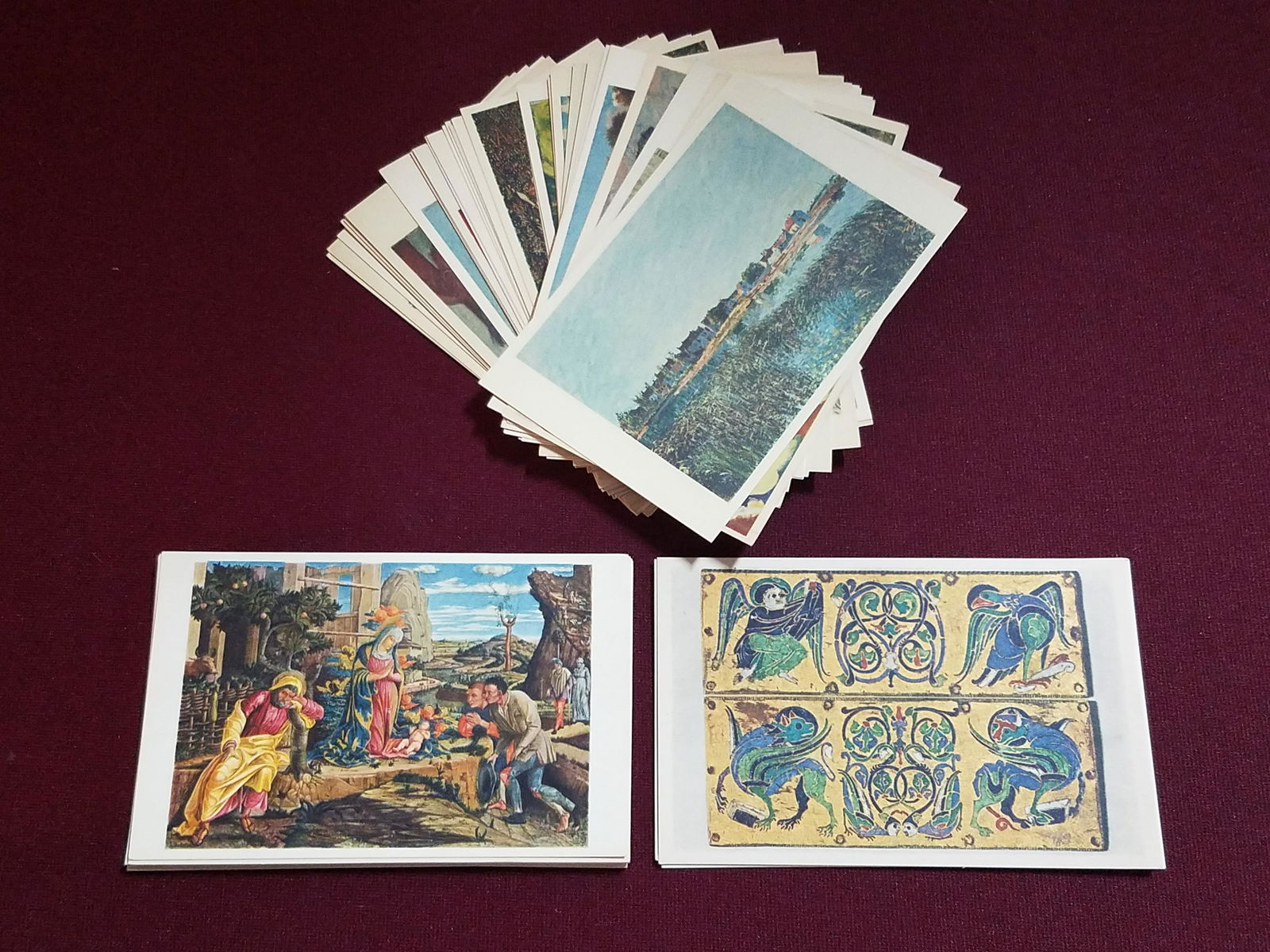 50 Vintage Art Postcards: 36 Printed by Arthur Jaffe NYC. 14 Callotype by Max Jaffe Germany.