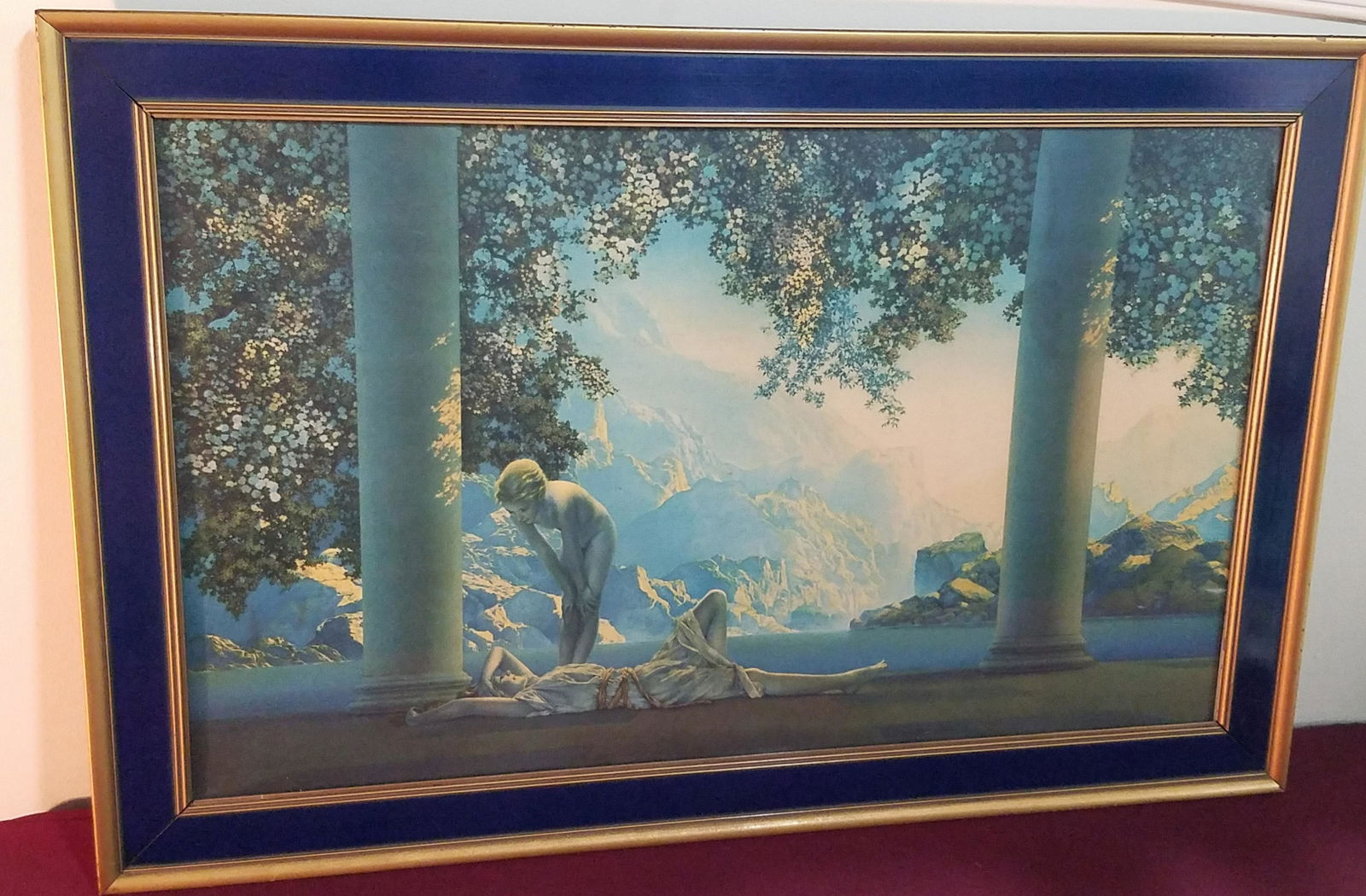 Maxfield Parrish "Day Break" Print (1 of 2)