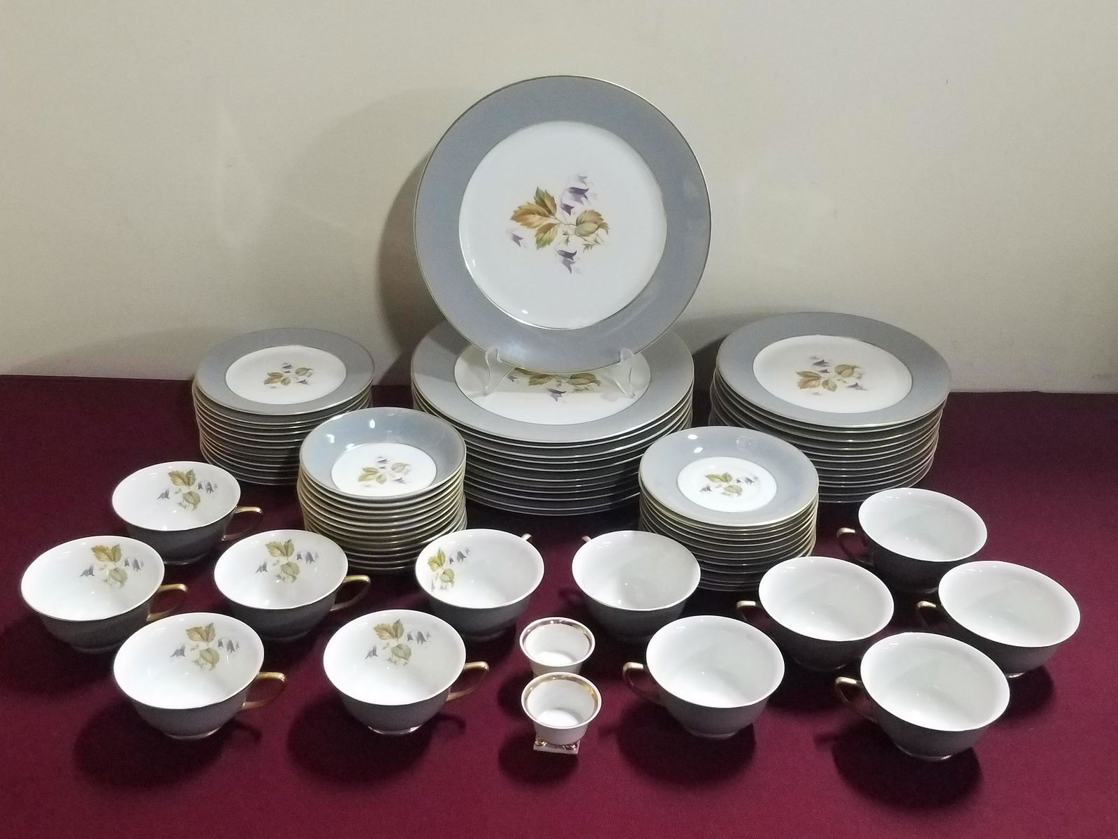 72 Pcs of Royal Jackson China (1 of 3)