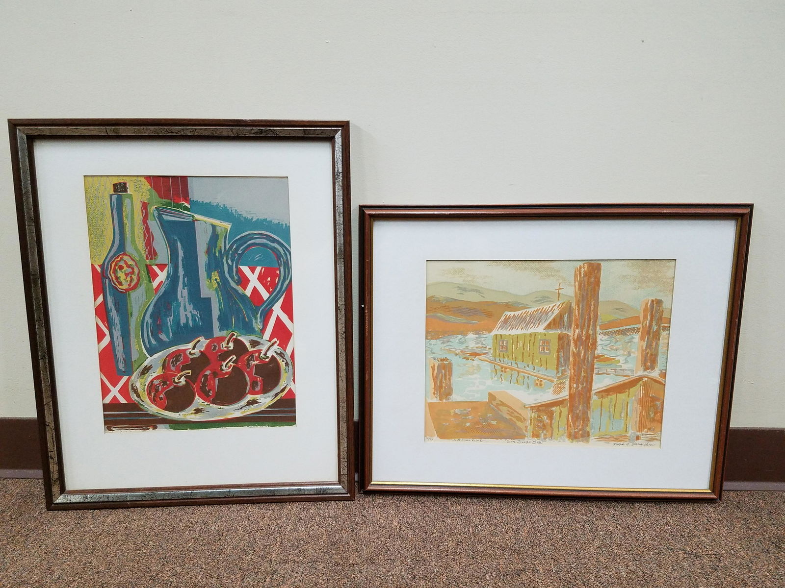 2 Ralph A Vernacchia Silk Screen Prints (1 of 4)