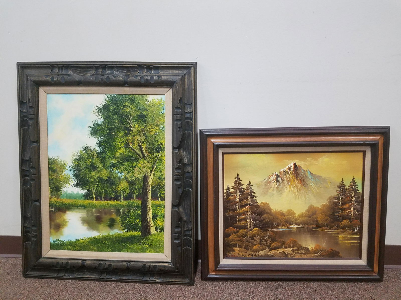 2 Landscape Paintings (1 of 5)