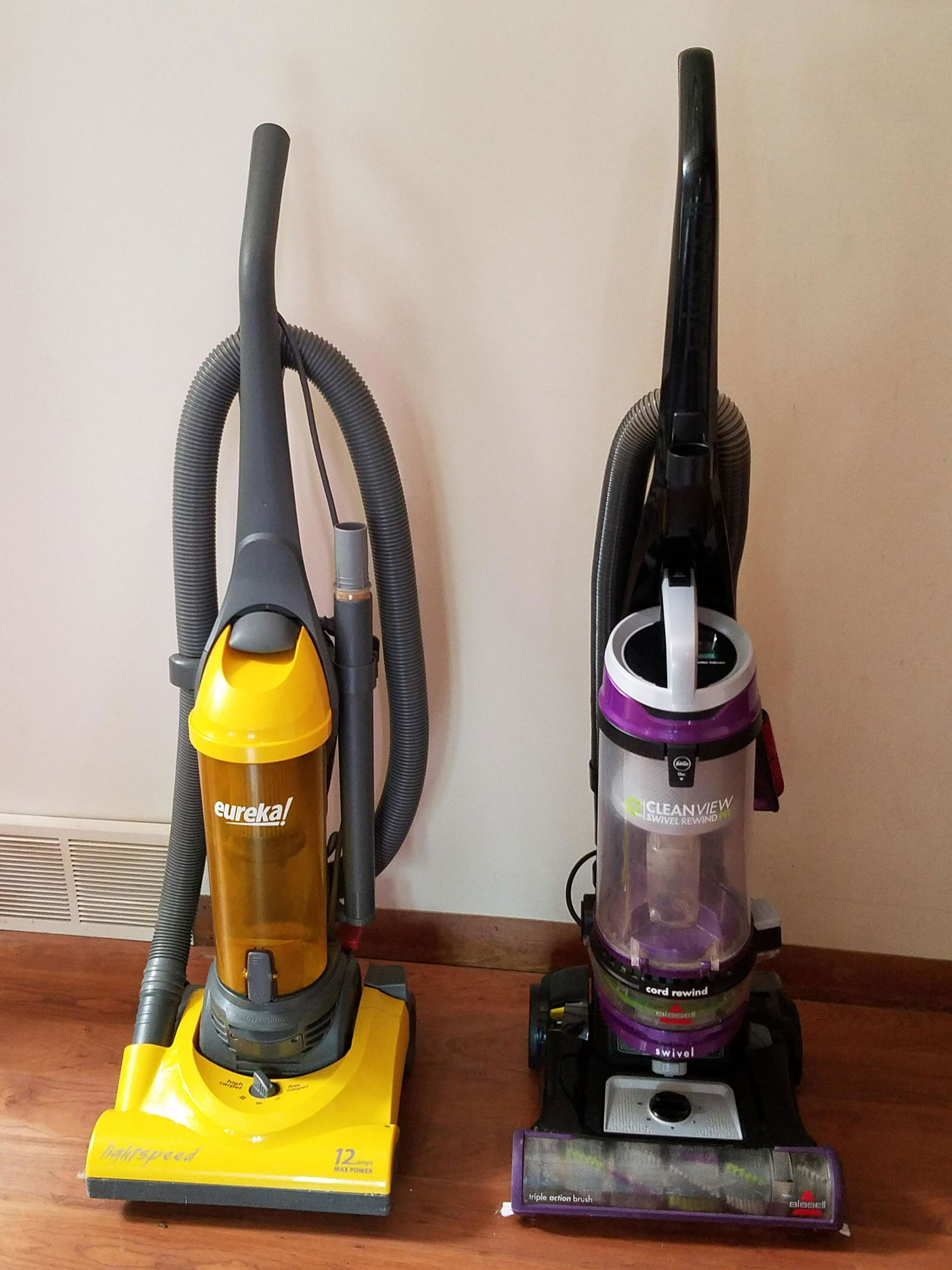 Eureka and Bissell Vacuum Cleaners (1 of 1)