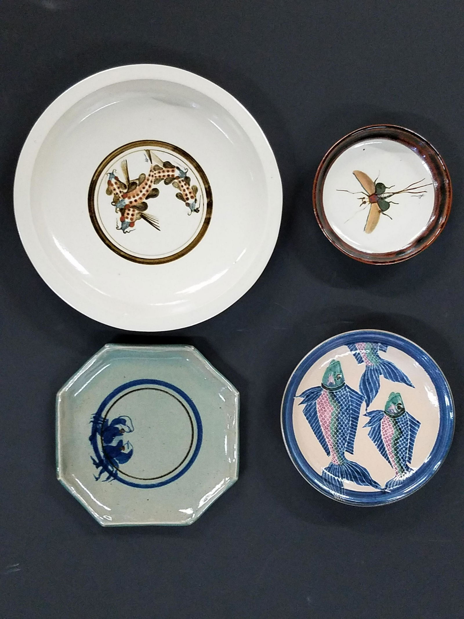 4 Pcs. Studio Pottery (1 of 8)