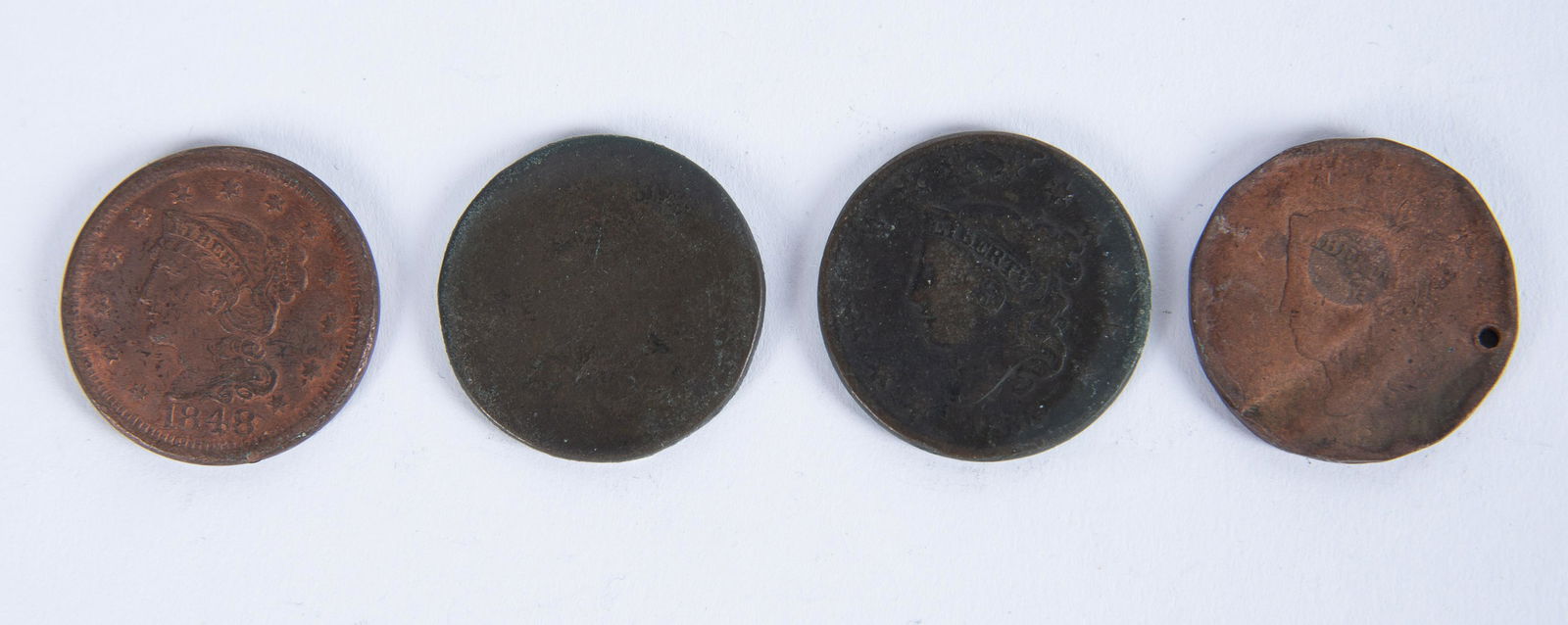4 US Large Cents (1 of 2)