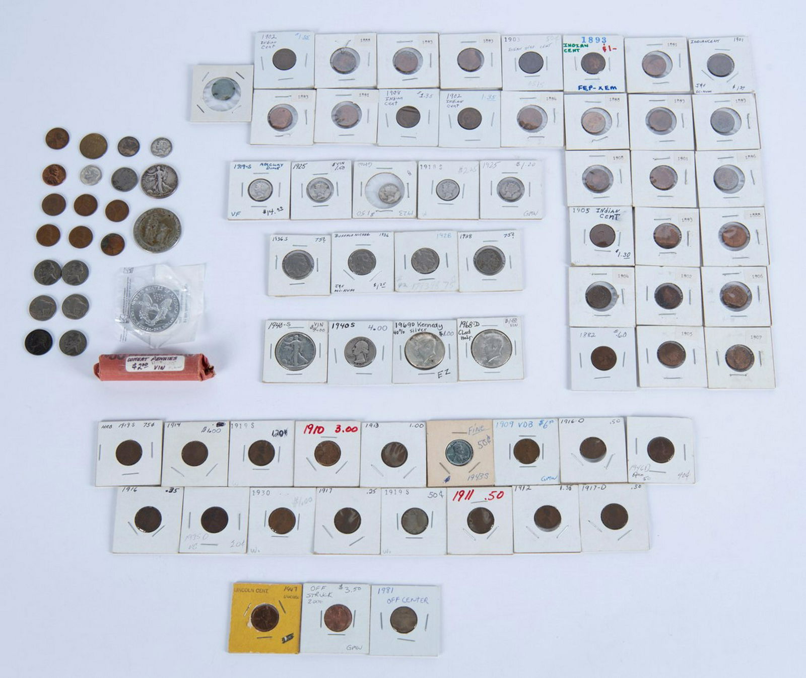 132 US Coins (1 of 3)