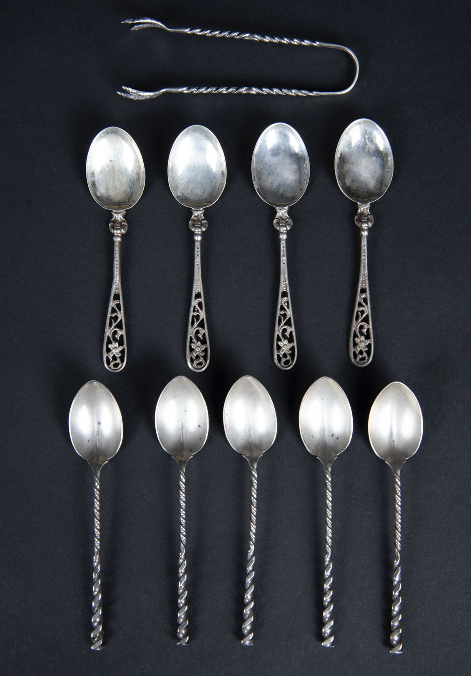 10 Pcs Silver Flatware (1 of 4)