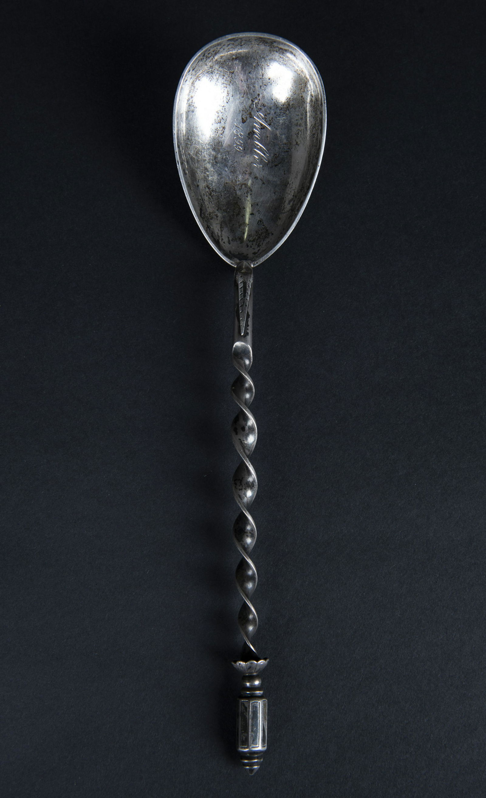 1899 Silver Serving Spoon (1 of 4)