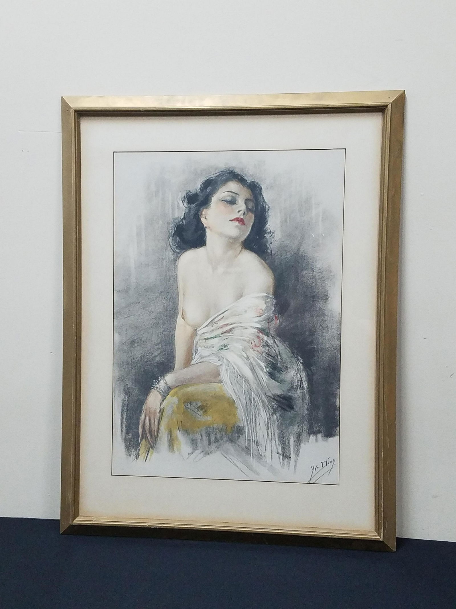 Yves Diey "Lovely Memories" Etching (1 of 3)