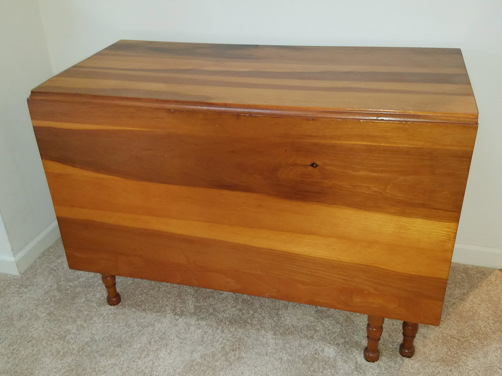 Drop Side Table with Drawer (1 of 2)