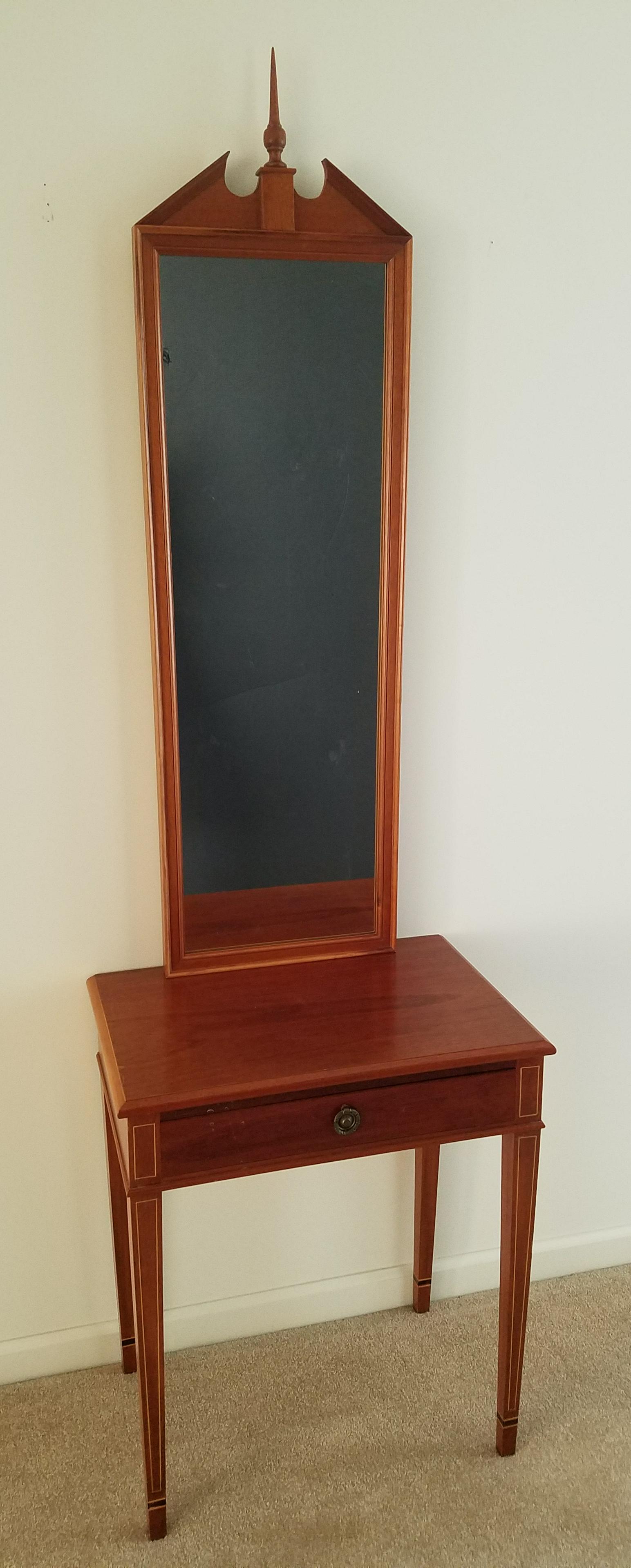 Hall Table with Mirror (1 of 1)