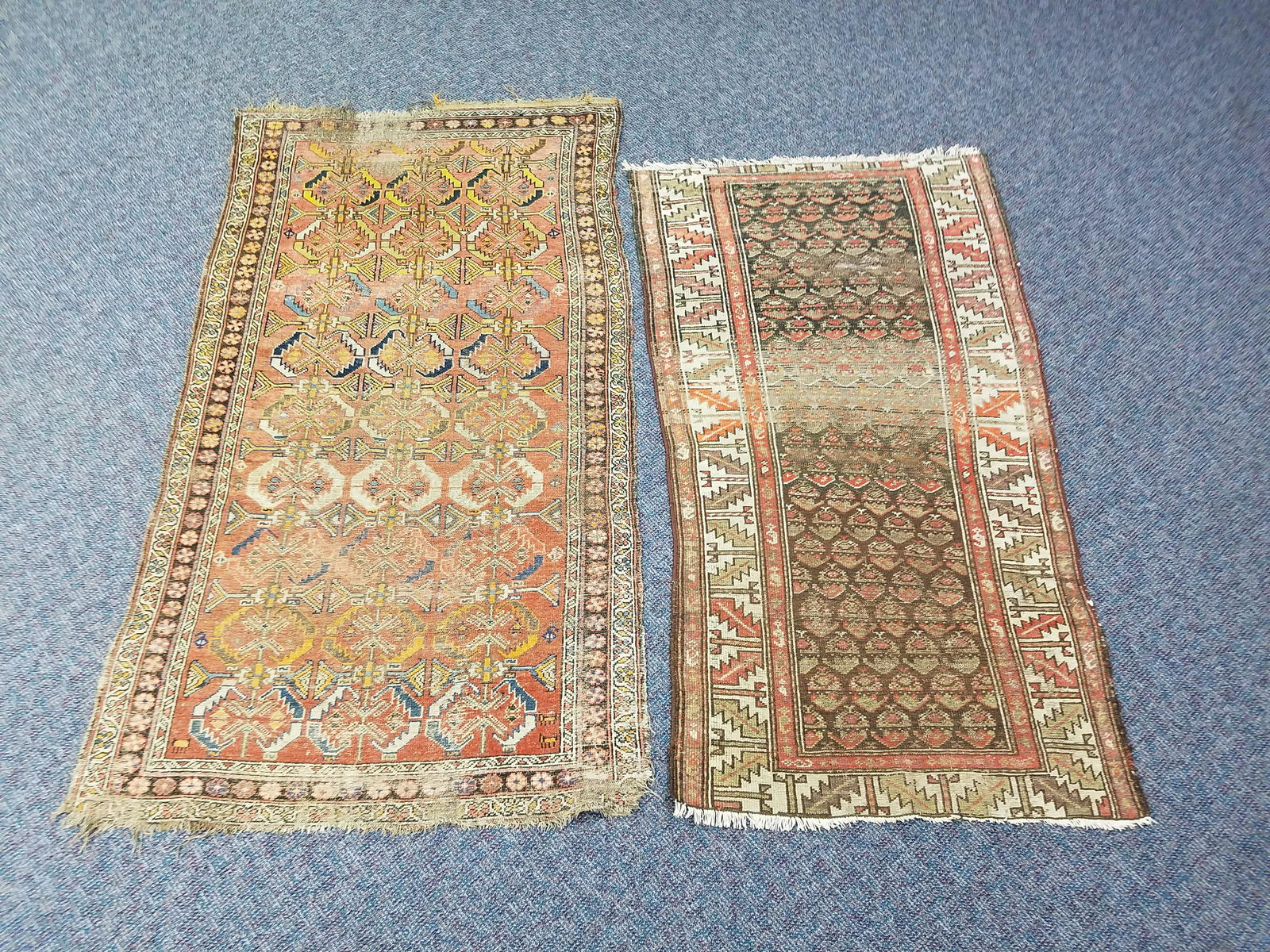 2 Hand Woven Rugs (1 of 3)