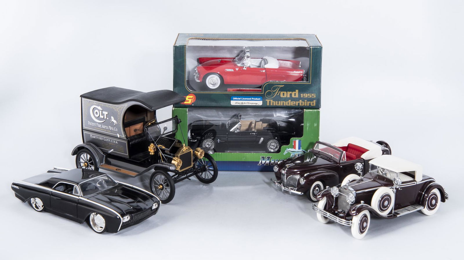 6 Die-Cast Metal Cars (1 of 3)