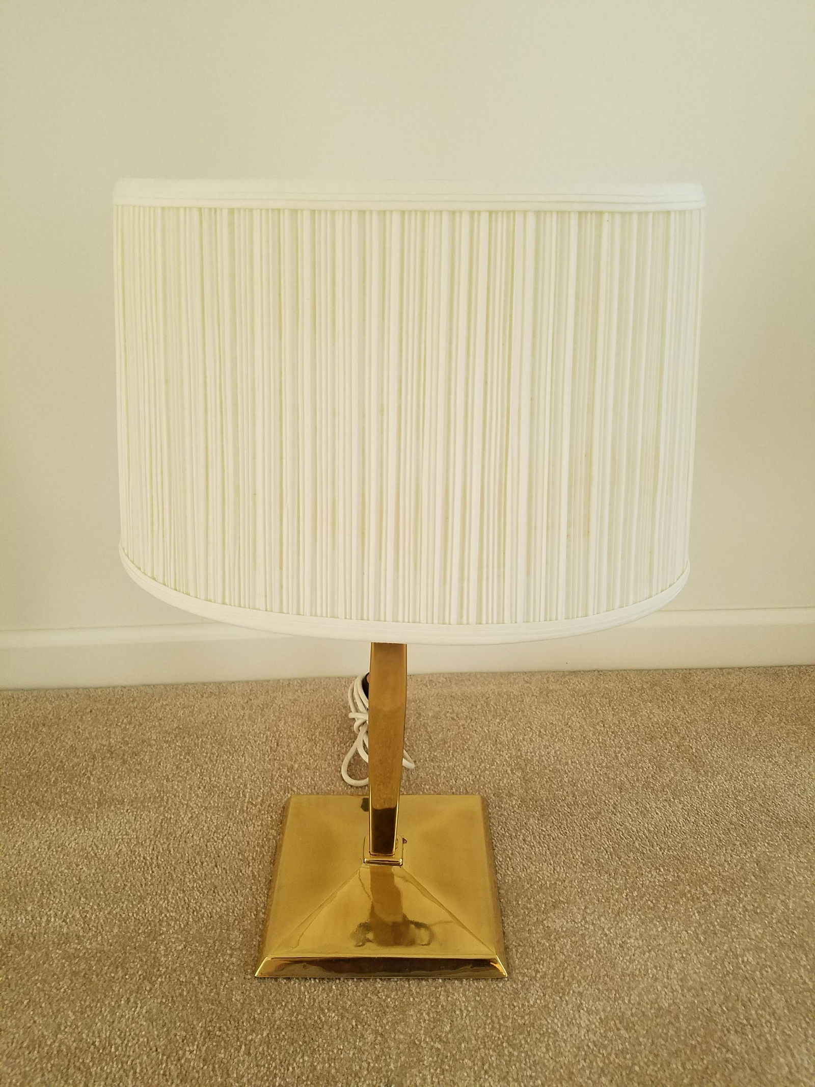 Mid Century Brass Table Lamp (1 of 1)