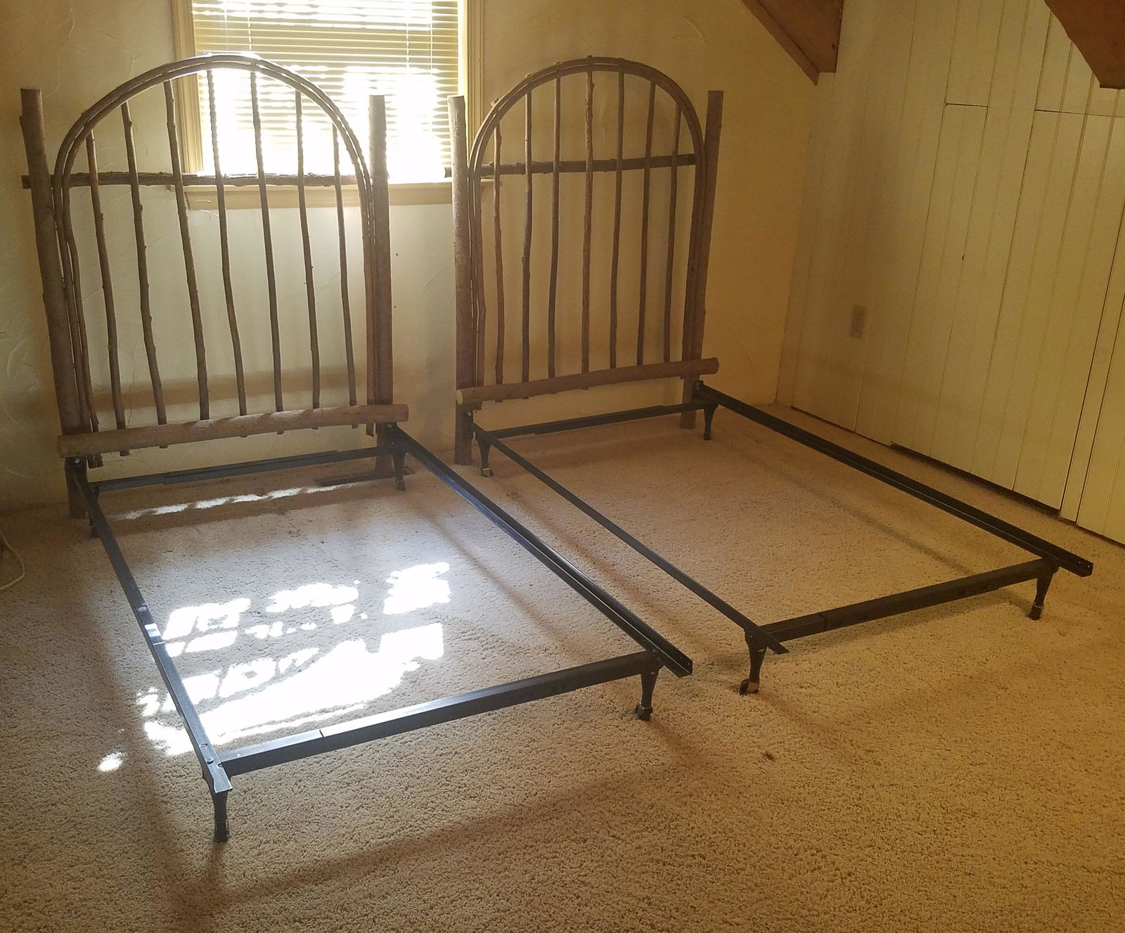 Pair of Adirondack Style Beds (1 of 2)