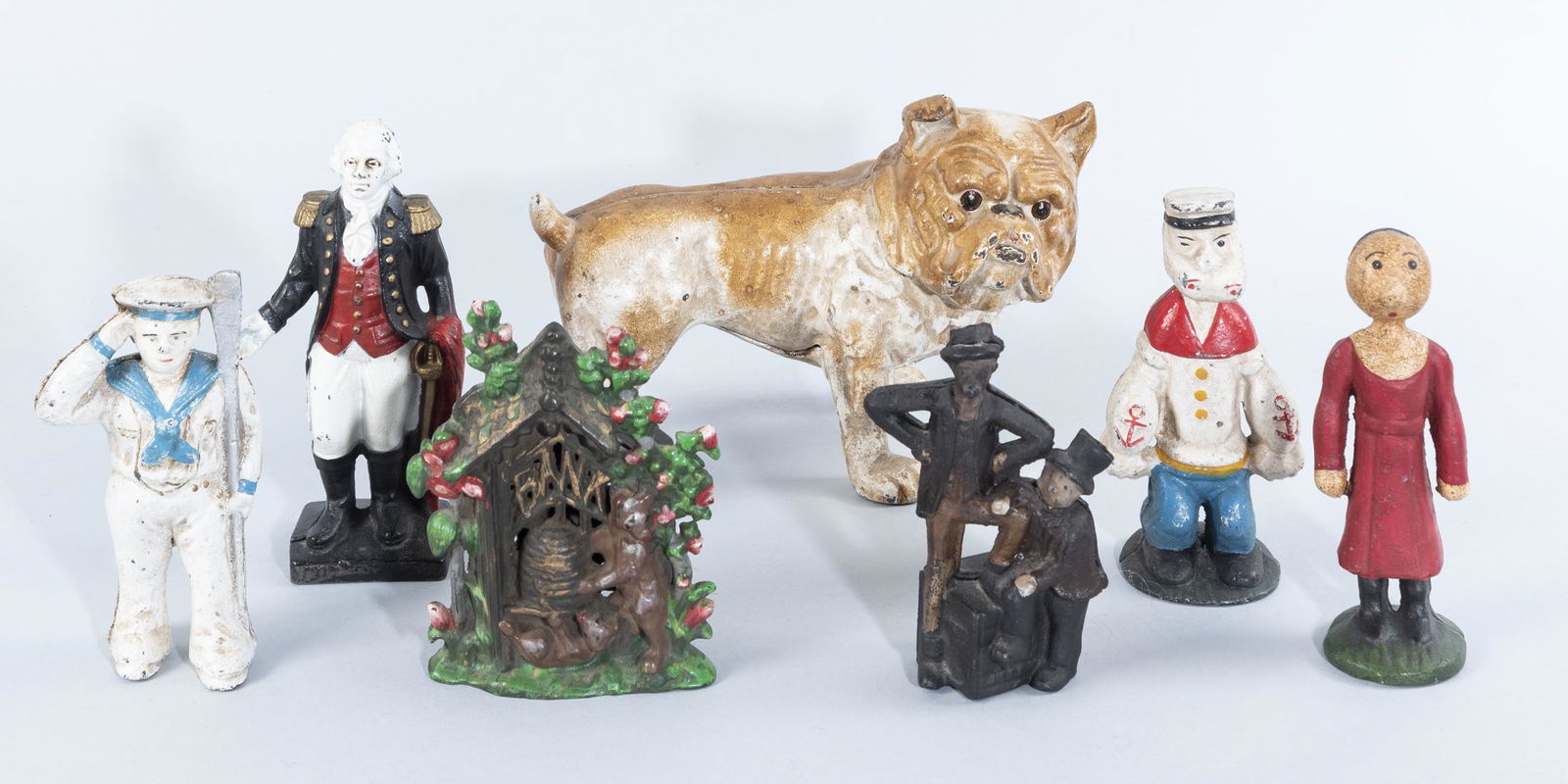 7 Pcs Still Banks and Paperweight (1 of 5)