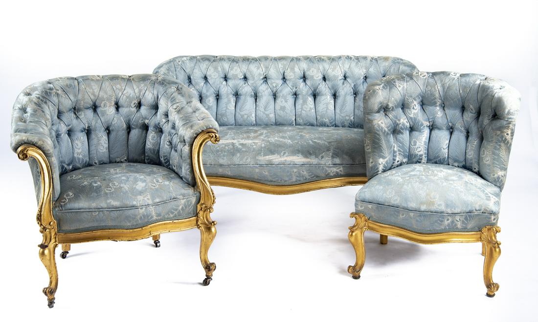 3 Pc 19th C Parlor Suite (1 of 11)