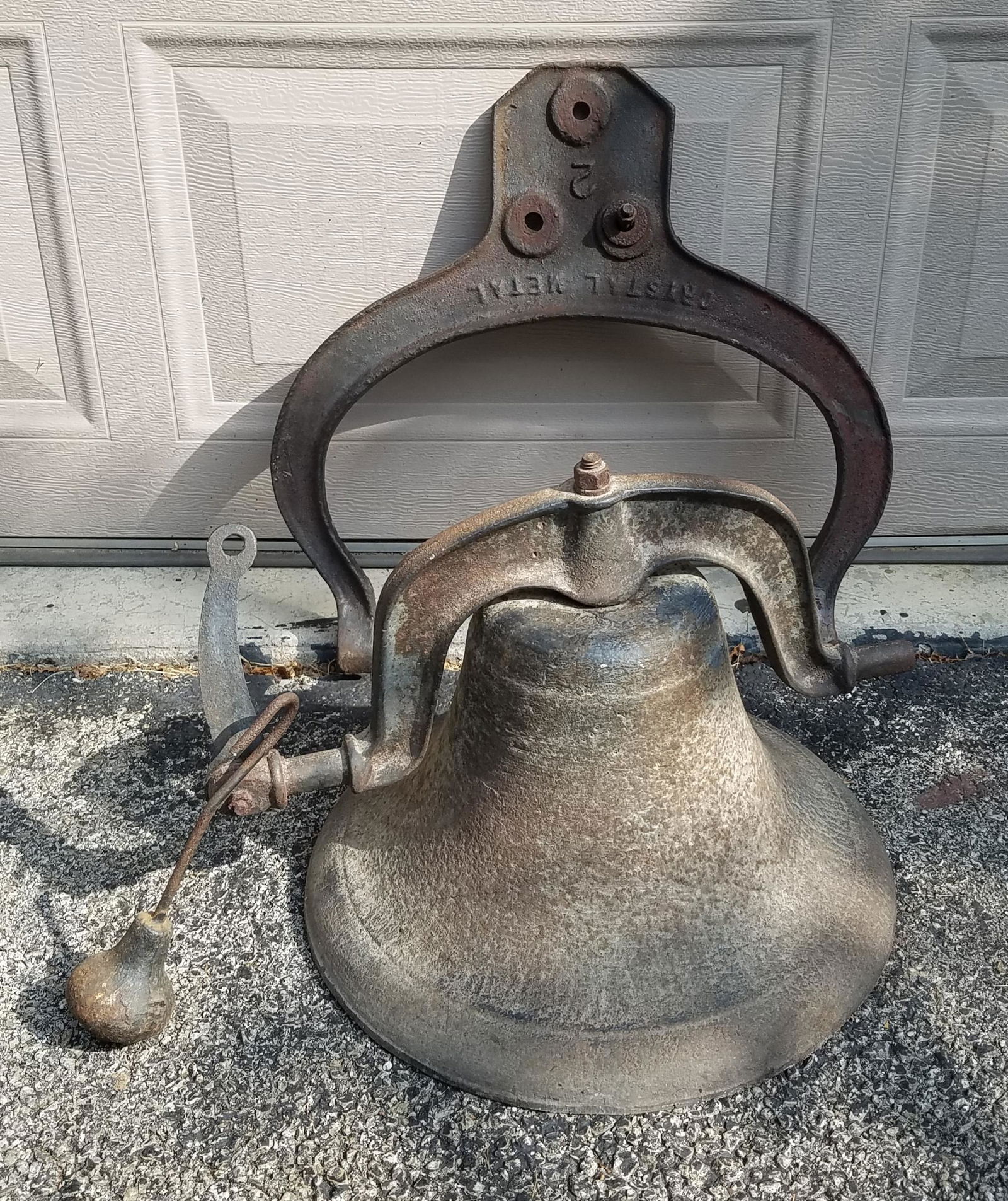 Antique Cast Metal Bell (1 of 1)