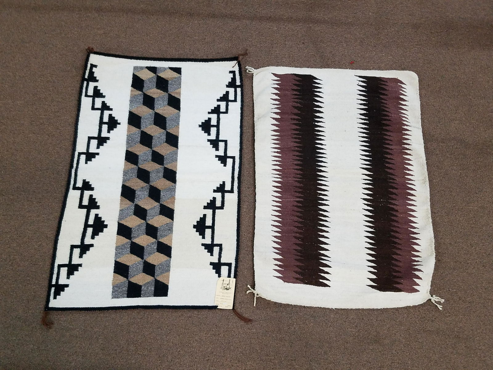 2 Woven Navajo Area Rugs (1 of 2)