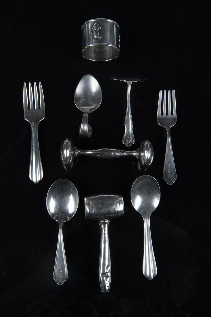 9 Sterling Child's Pcs (1 of 1)