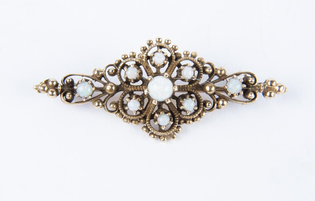 Vintage 14k Opal Brooch (1 of 2)