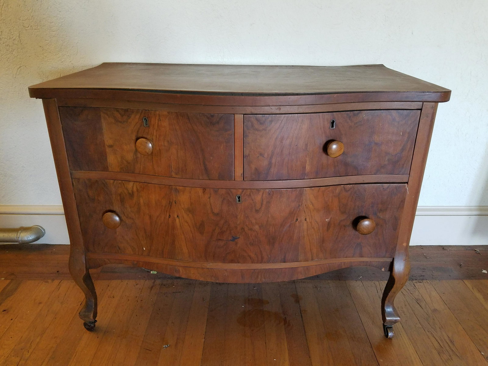 Antique Low Chest (1 of 2)