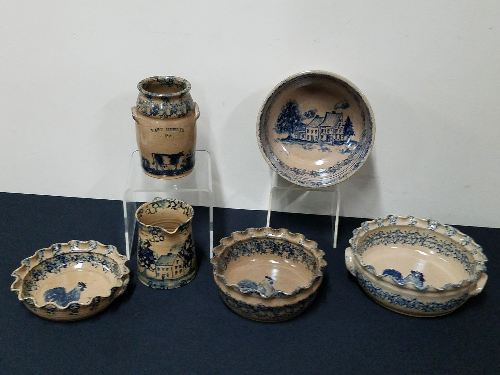 6 Pcs Becky Mummert Stoneware (1 of 6)